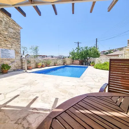 Poolside Escape In Village With Pool Facilities Apartment Skarinou